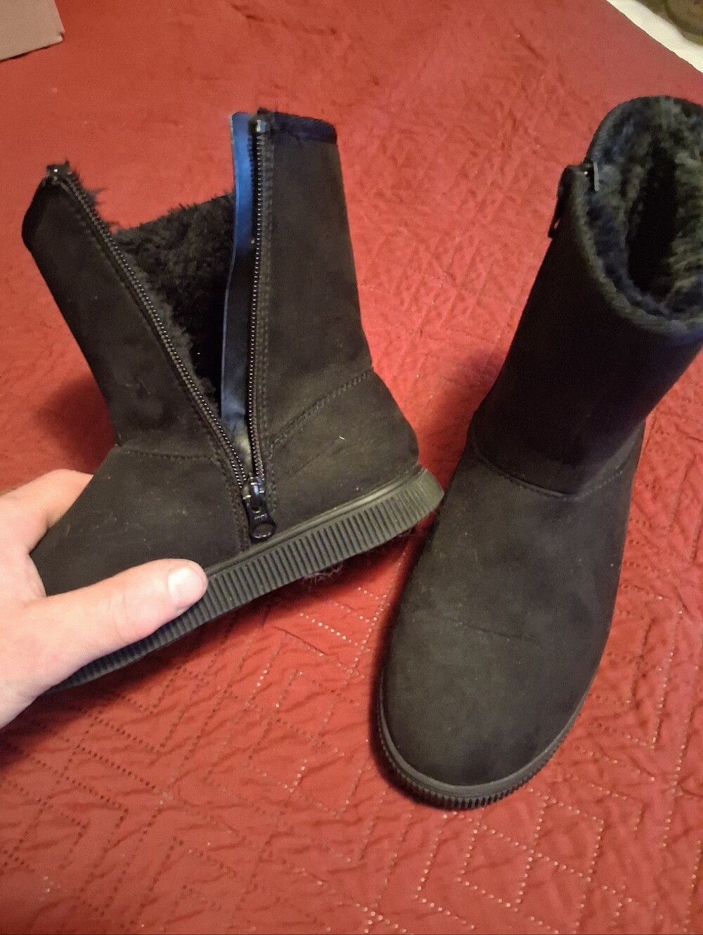 Cat and Jack Girl's Winter Boots - Size 3